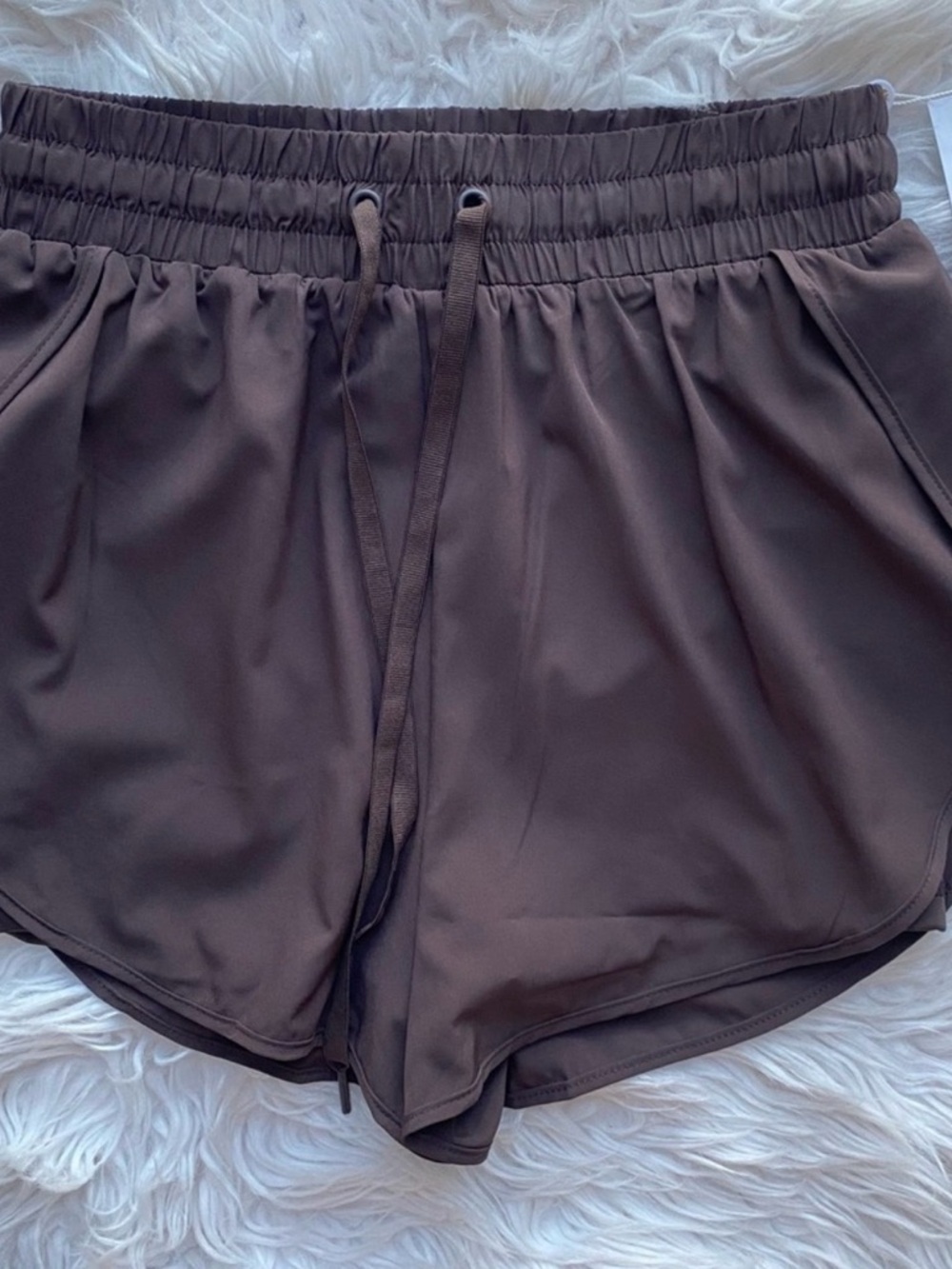 BuffBunny Brown Athletic Shorts